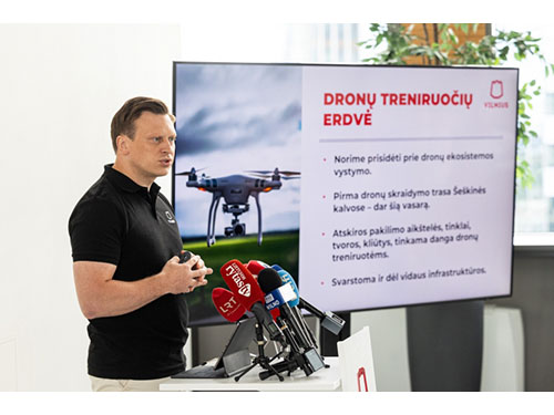 Vilniaus savivaldybės gynybos plane – kontrmobilumo priemonių parkas, dronų trasa 
